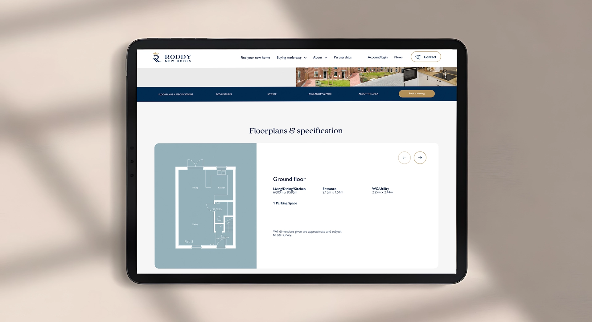 floor plan screen shot