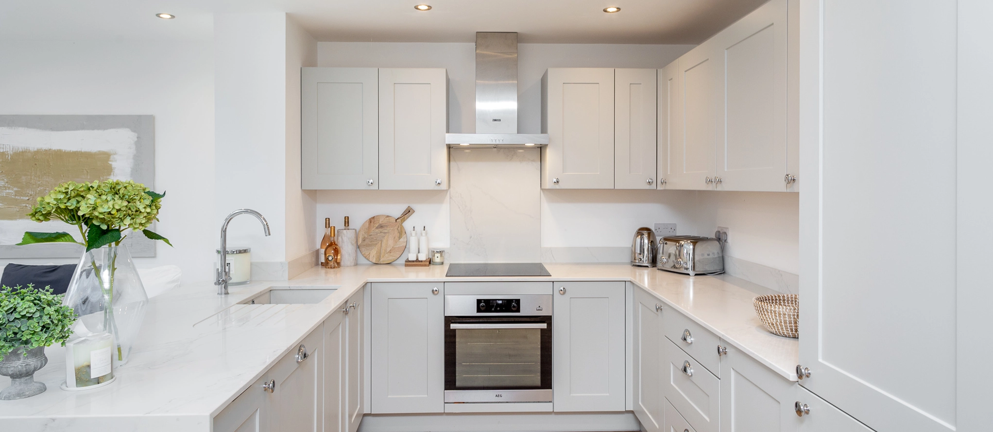 modern neutral kitchen